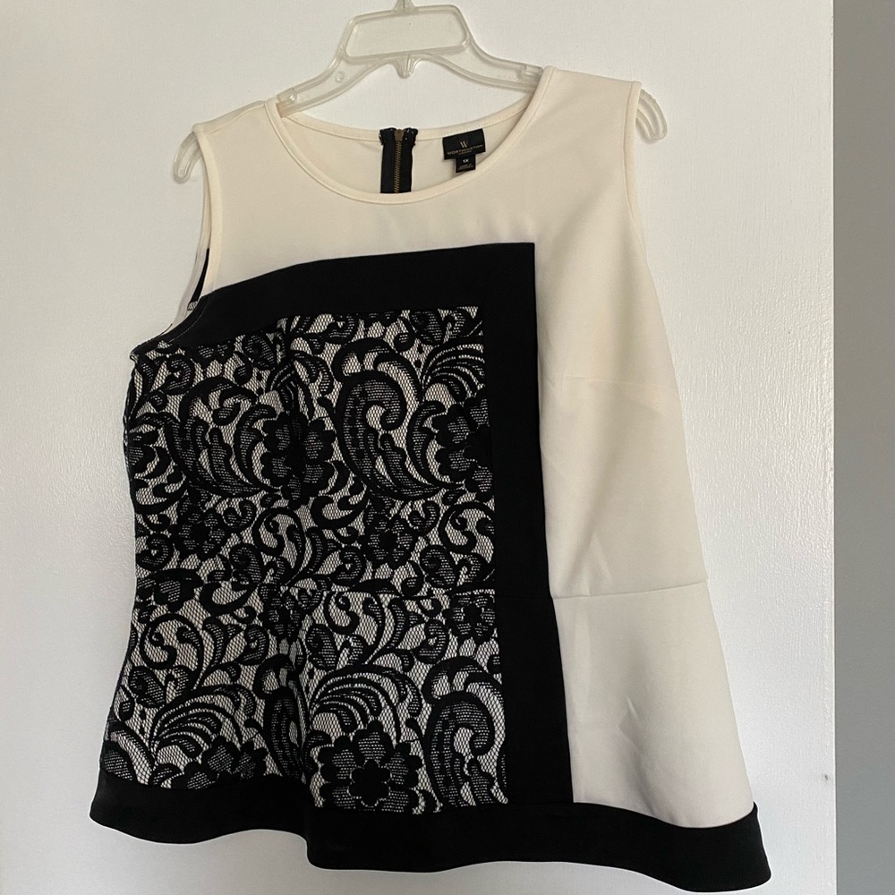 Worthington Pleplum Top Size 1X